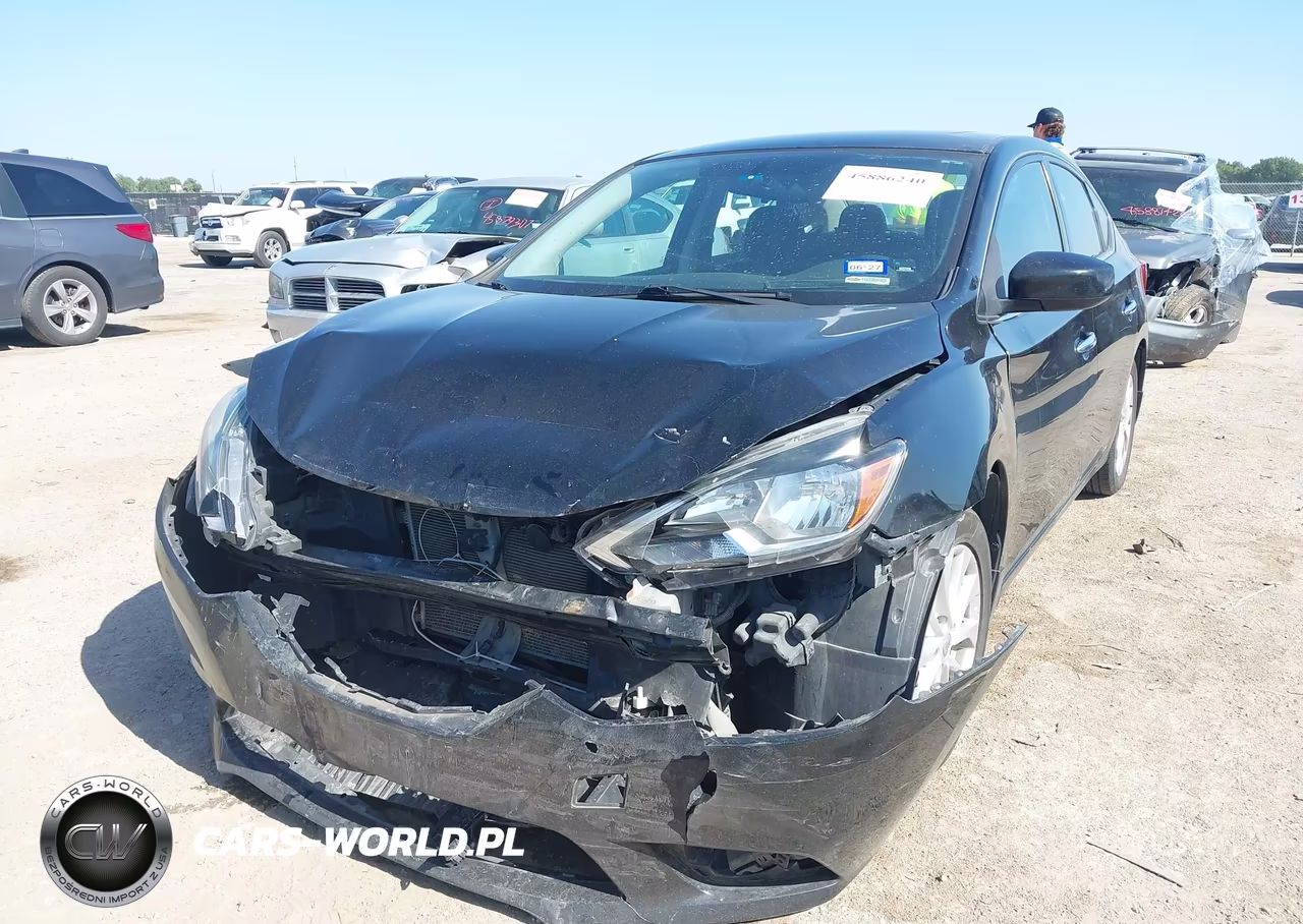 2017 Nissan Sentra Sv VIN:3N1AB7AP6HY307647 - 2