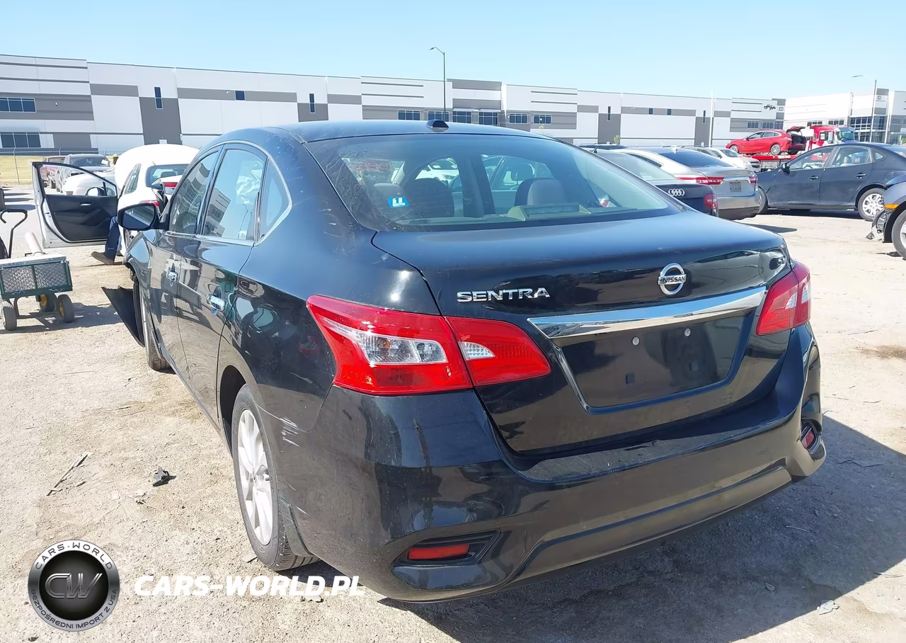 2017 Nissan Sentra Sv VIN:3N1AB7AP6HY307647 - 3