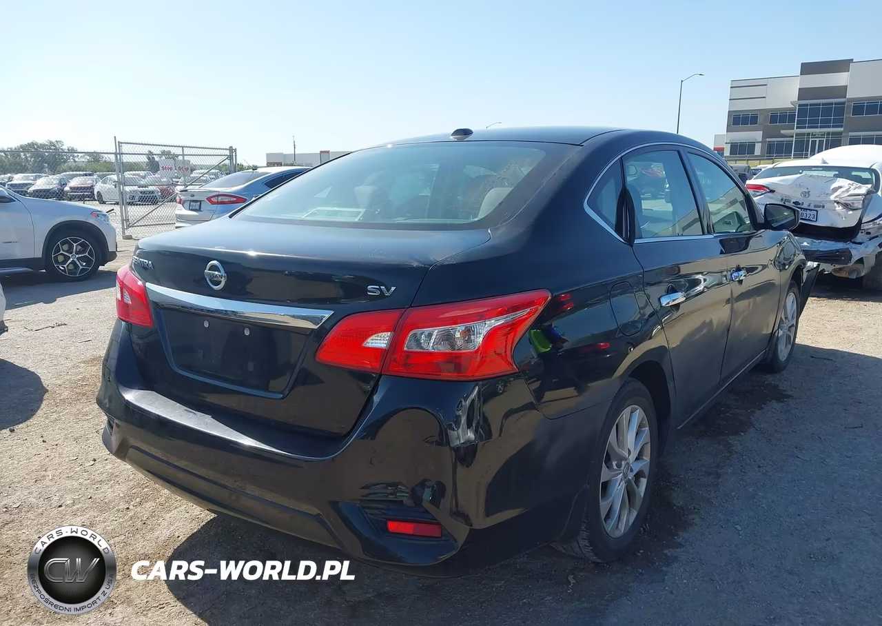 2017 Nissan Sentra Sv VIN:3N1AB7AP6HY307647 - 4