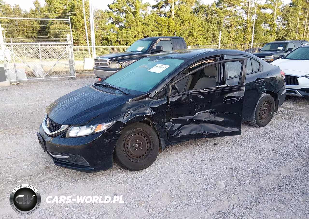 2013 Honda Civic Lx VIN:19XFB2F58DE018150 - 2