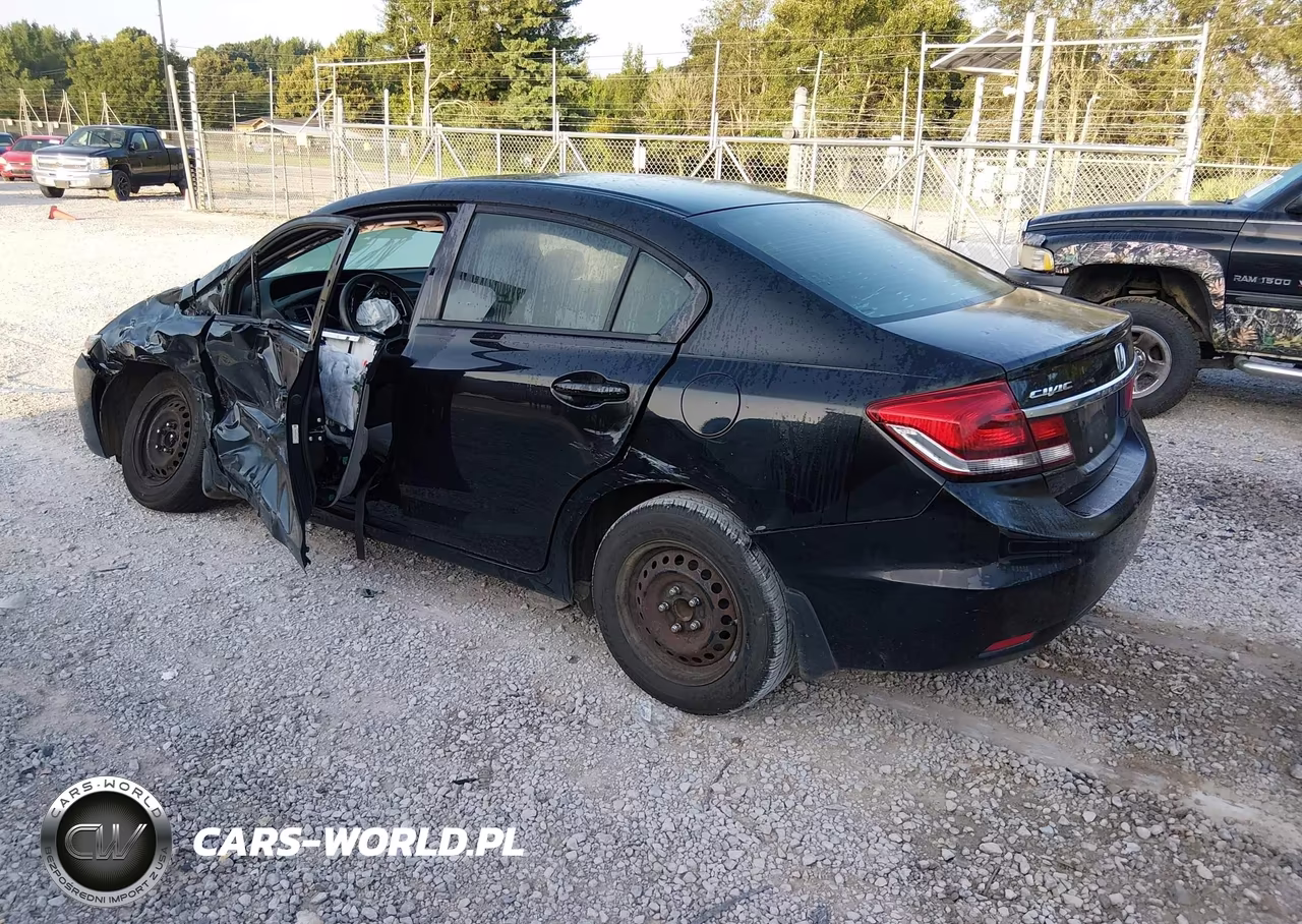 2013 Honda Civic Lx VIN:19XFB2F58DE018150 - 3
