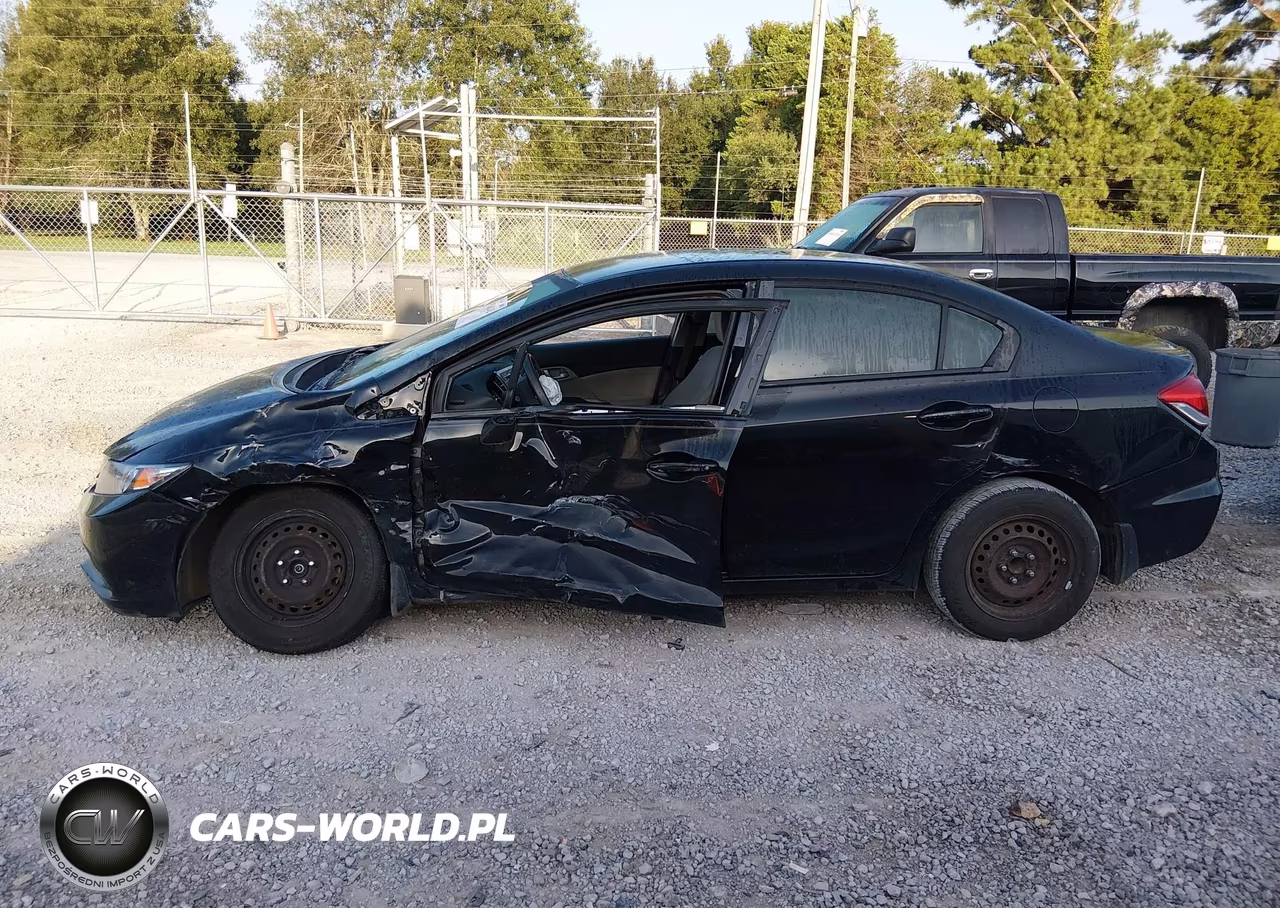 2013 Honda Civic Lx VIN:19XFB2F58DE018150 - 6