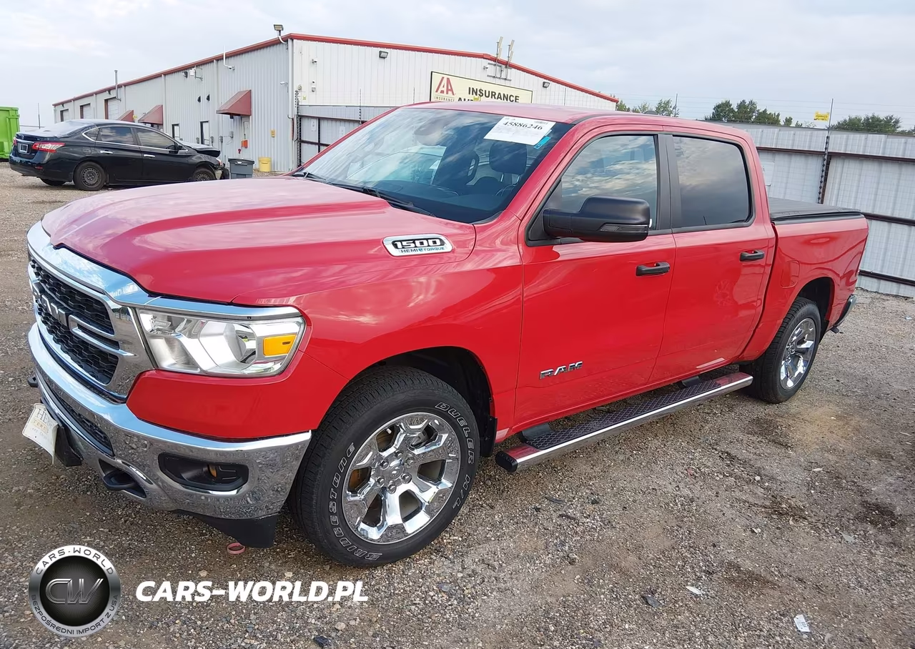 2024 Ram 1500 Big Horn 4X4 5'7 Box VIN:1C6SRFFT5RN193322 - 2