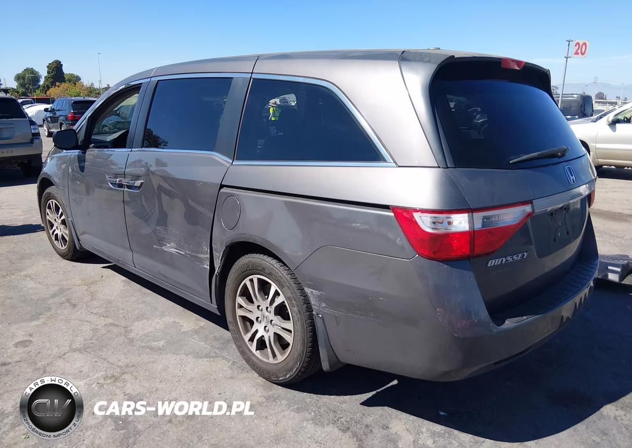 2013 Honda Odyssey Ex-L VIN:5FNRL5H69DB035759 - 3
