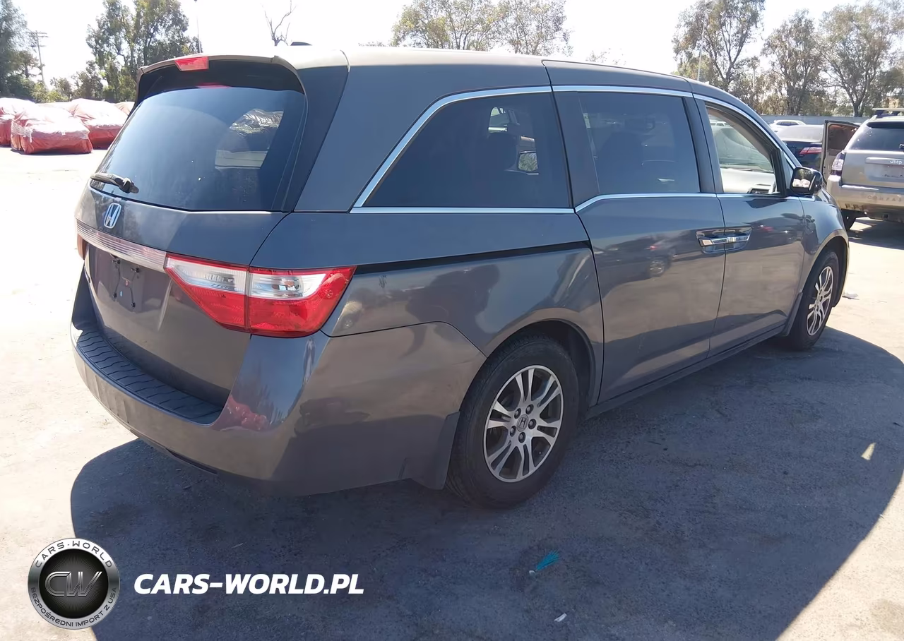 2013 Honda Odyssey Ex-L VIN:5FNRL5H69DB035759 - 4