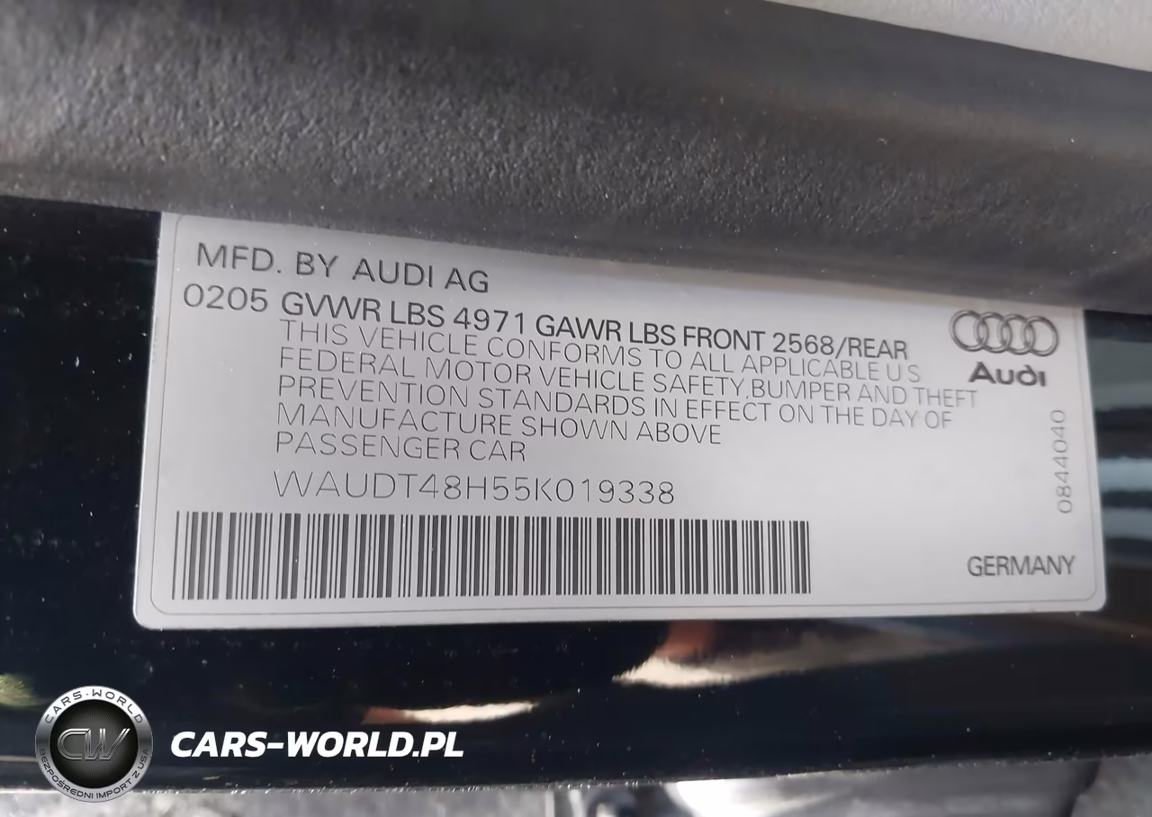 2005 Audi A4 3.0 VIN:WAUDT48H55K019338 - 9