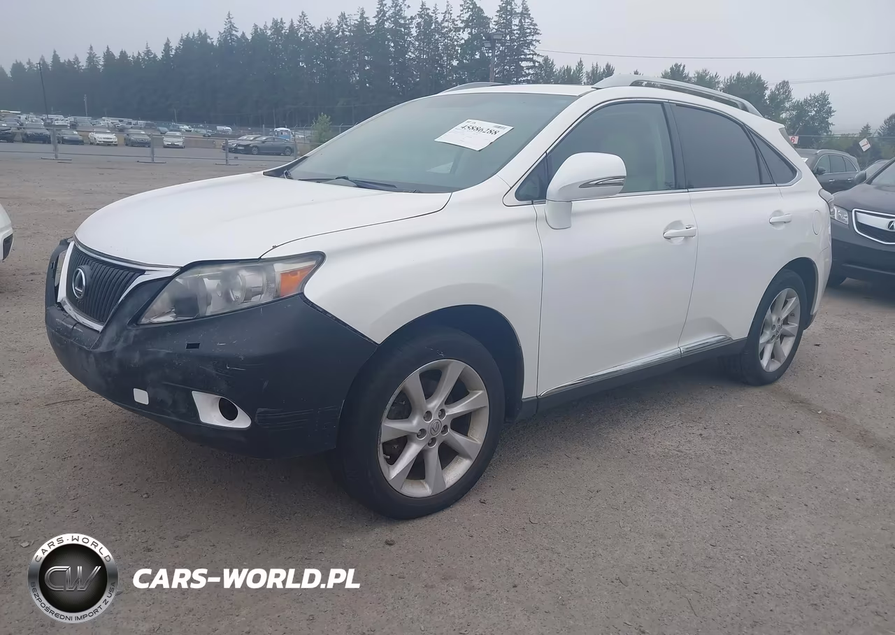 2010 Lexus Rx 350 VIN:2T2BK1BAXAC002016 - 2