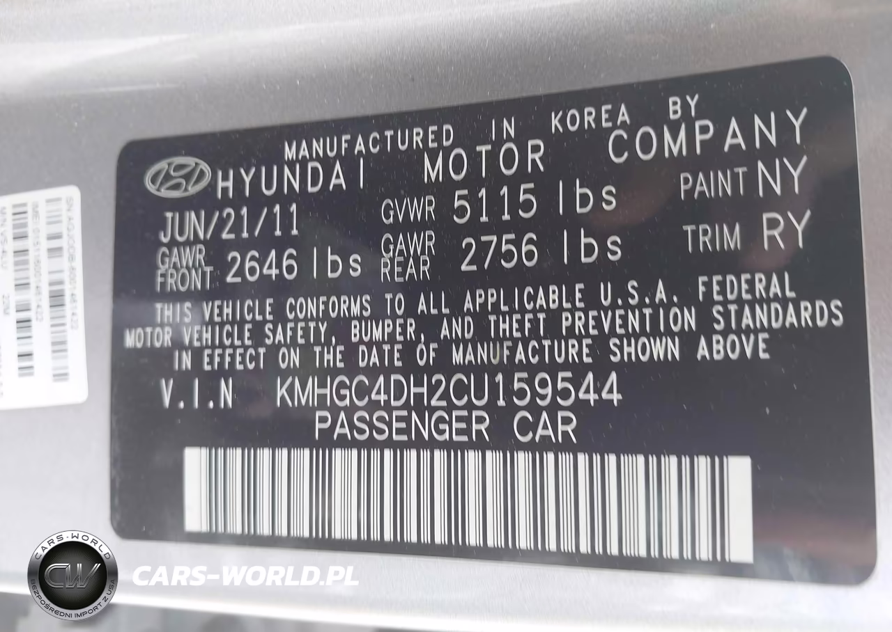 2012 Hyundai Genesis 5.0 R-Spec VIN:KMHGC4DH2CU159544 - 9