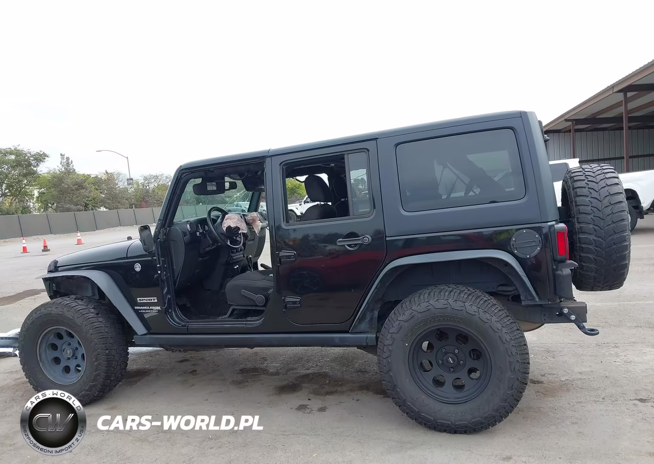 2018 Jeep Wrangler Jk Unlimited Sport S 4X4 VIN:1C4BJWDGXJL866644 - 14