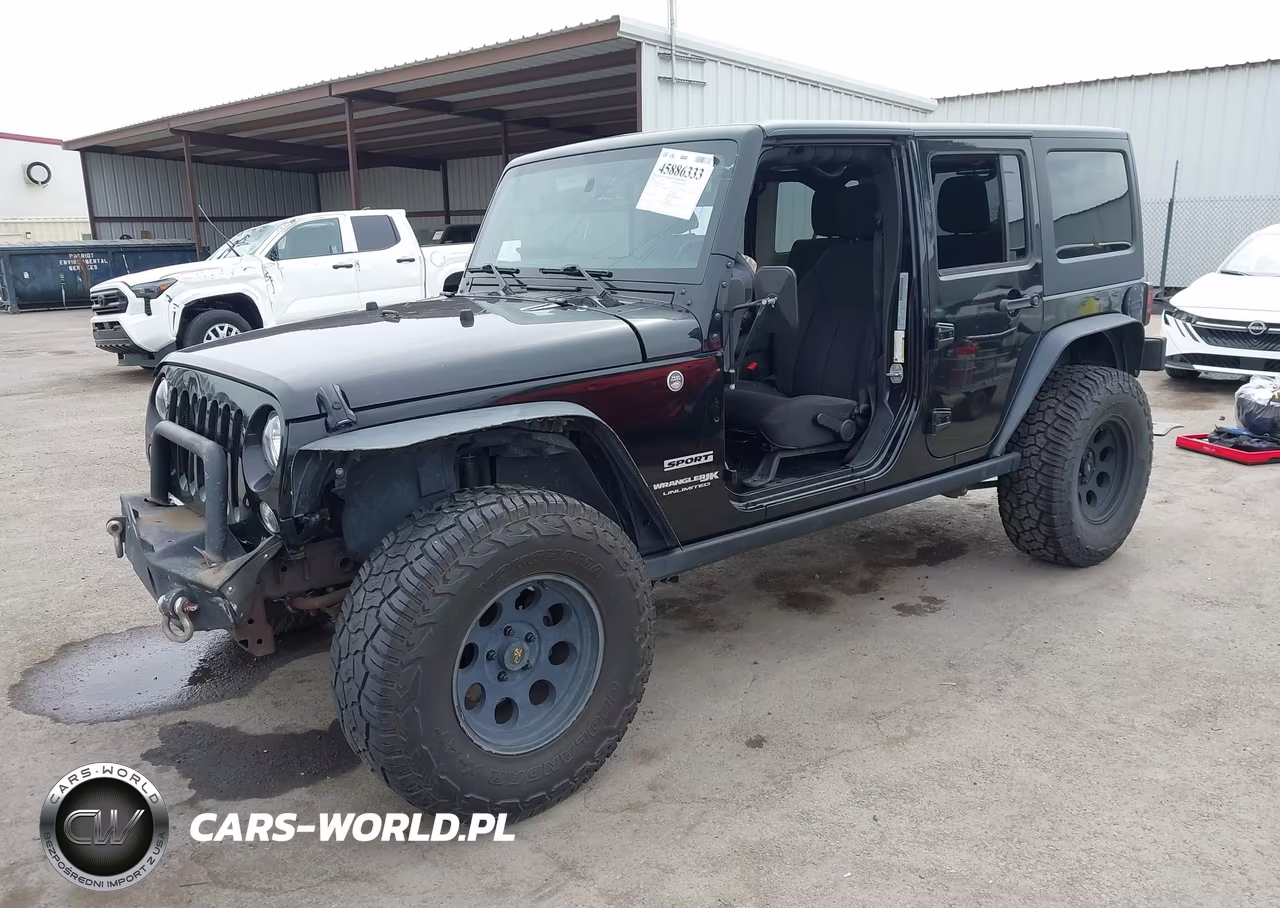 2018 Jeep Wrangler Jk Unlimited Sport S 4X4 VIN:1C4BJWDGXJL866644 - 2