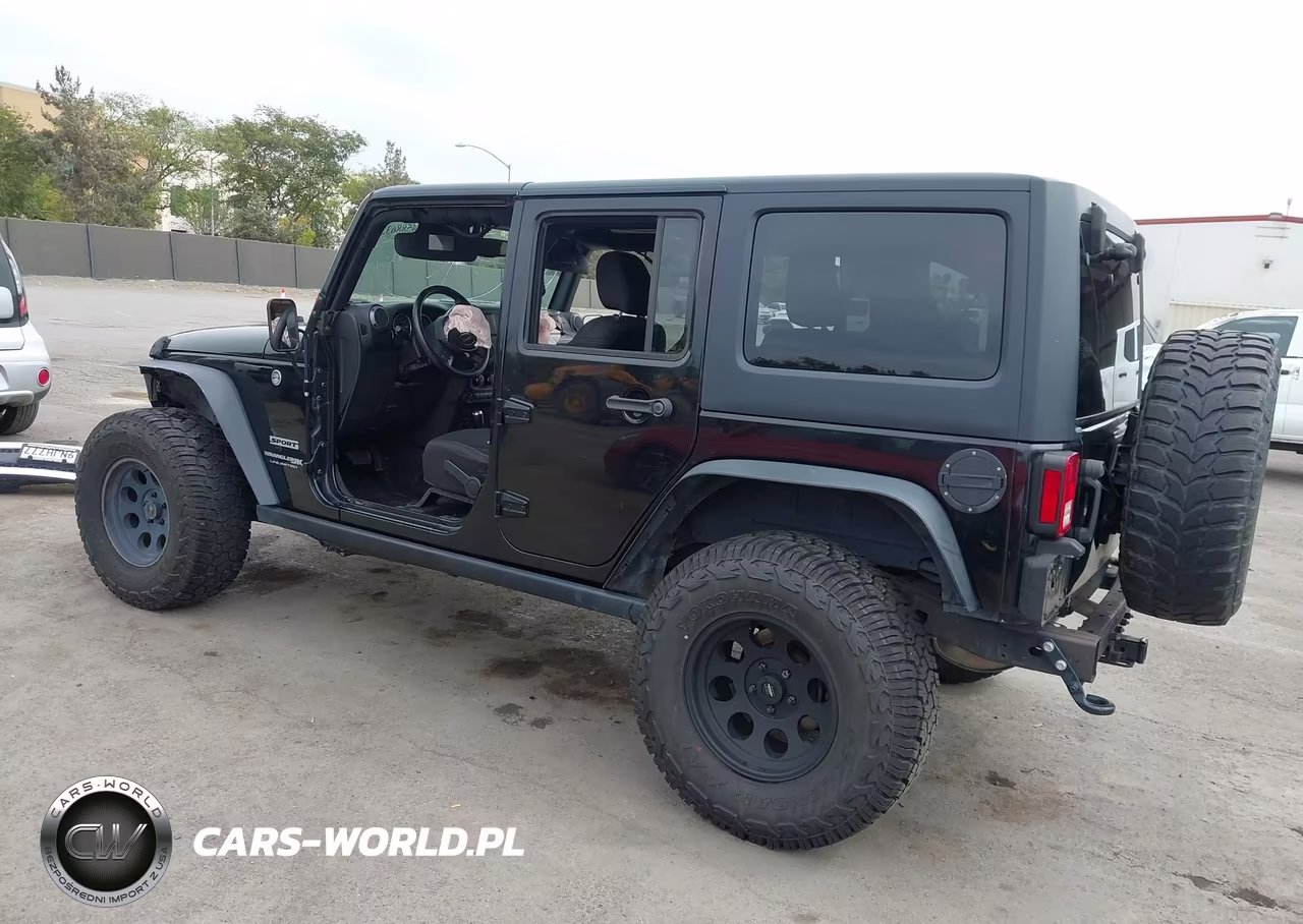 2018 Jeep Wrangler Jk Unlimited Sport S 4X4 VIN:1C4BJWDGXJL866644 - 3