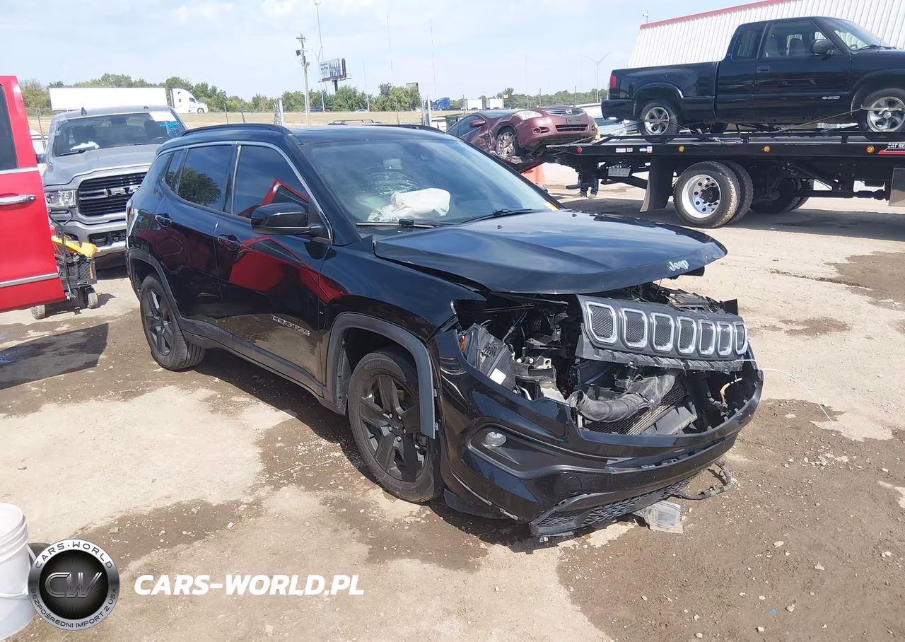 2022 Jeep Compass Latitude Fwd VIN:3C4NJCBB0NT214385 - 1