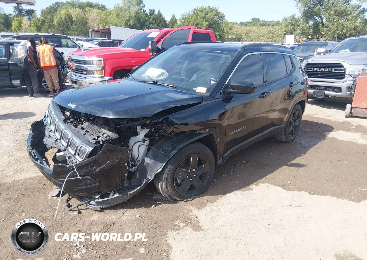 2022 Jeep Compass Latitude Fwd VIN:3C4NJCBB0NT214385 - 2