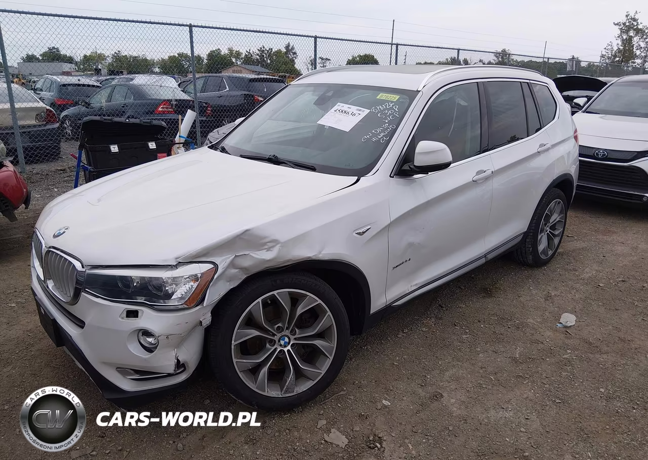 2016 BMW X3 xDrive35I VIN:5UXWX7C57G0S17088 - 2