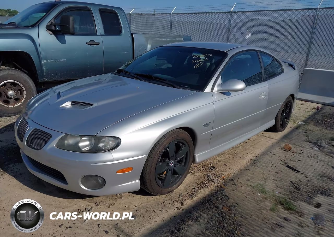 2006 Pontiac Gto VIN:6G2VX12U16L814096 - 2