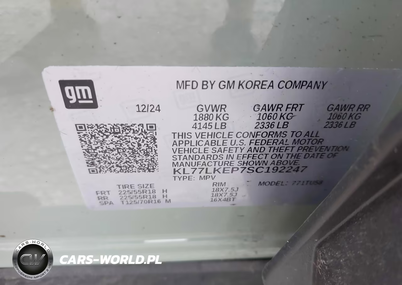 2025 Chevrolet Trax Fwd Activ VIN:KL77LKEP7SC192247 - 9