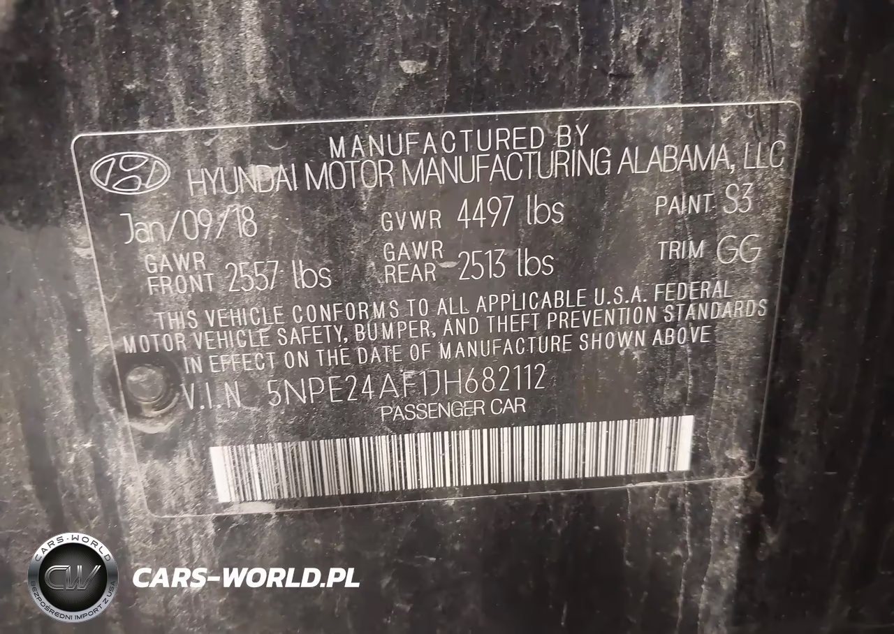 2018 Hyundai Sonata Se VIN:5NPE24AF1JH682112 - 9