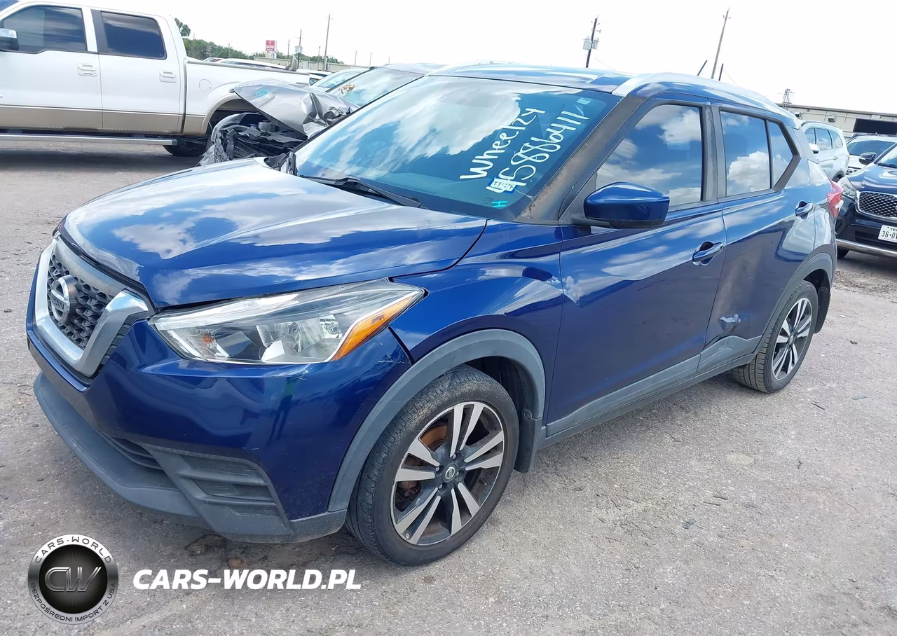 2019 Nissan Kicks Sv VIN:3N1CP5CU8KL557591 - 2