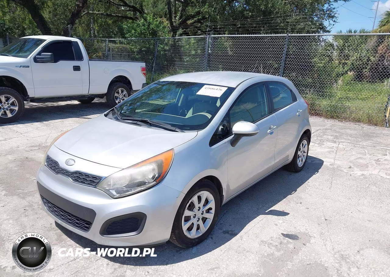 2013 Kia Rio Ex VIN:KNADN5A30D6239752 - 2