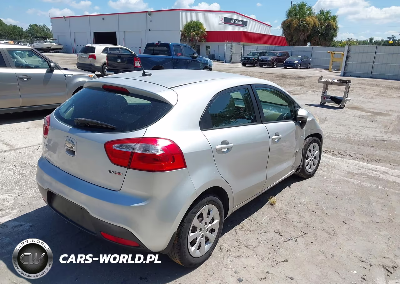 2013 Kia Rio Ex VIN:KNADN5A30D6239752 - 4