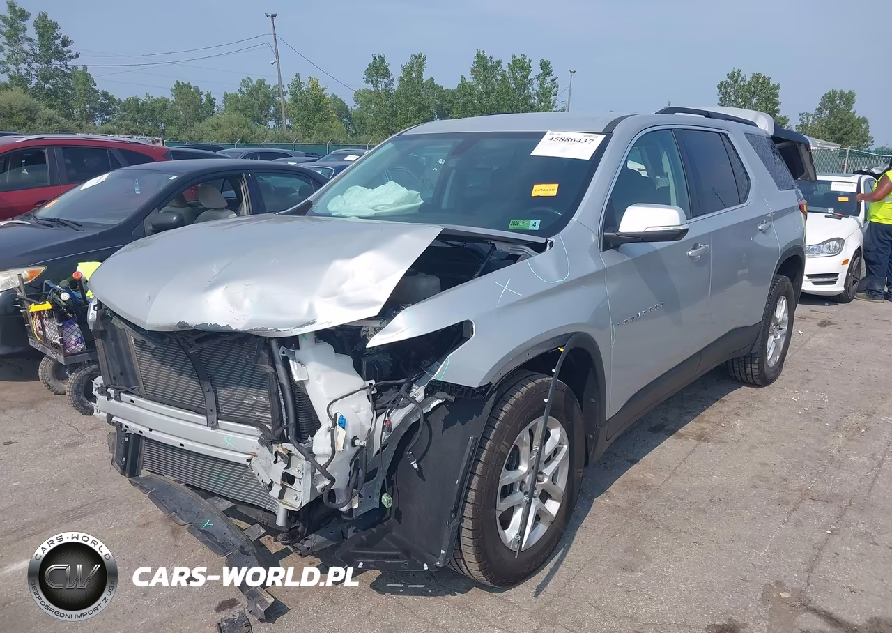 2021 Chevrolet Traverse Lt VIN:1GNEVGKW8MJ134764 - 2