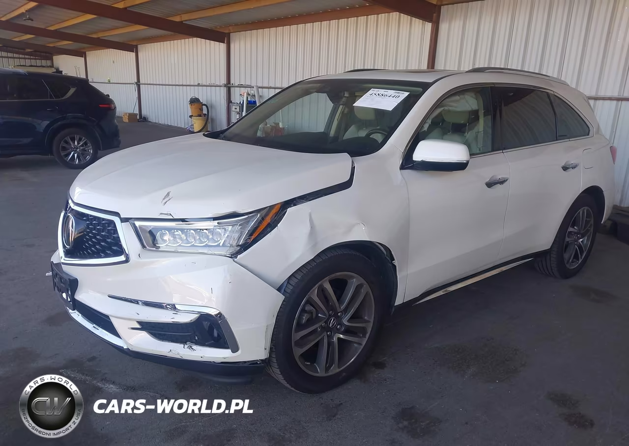 2017 Acura Mdx Advance Package VIN:5FRYD4H88HB035440 - 2