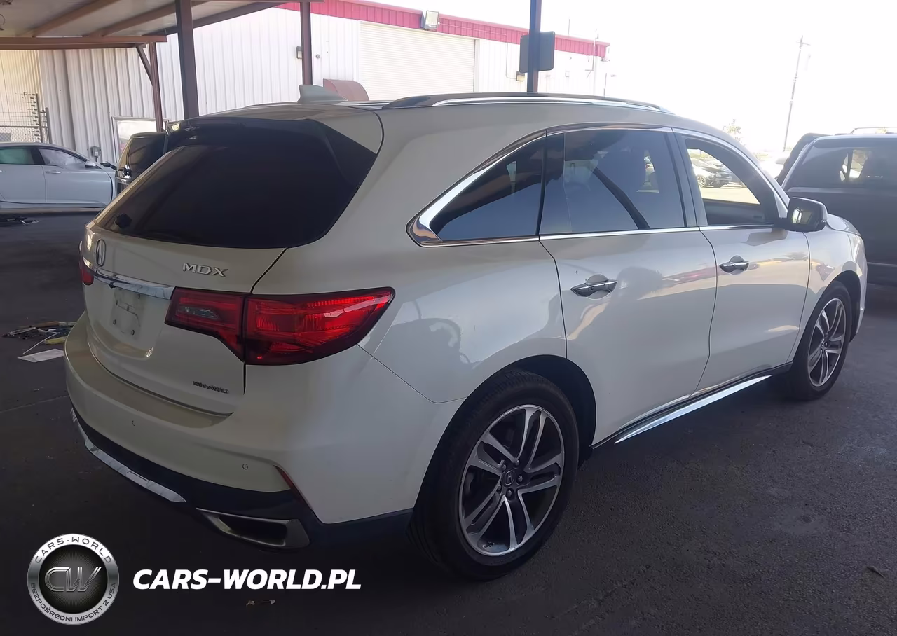 2017 Acura Mdx Advance Package VIN:5FRYD4H88HB035440 - 4