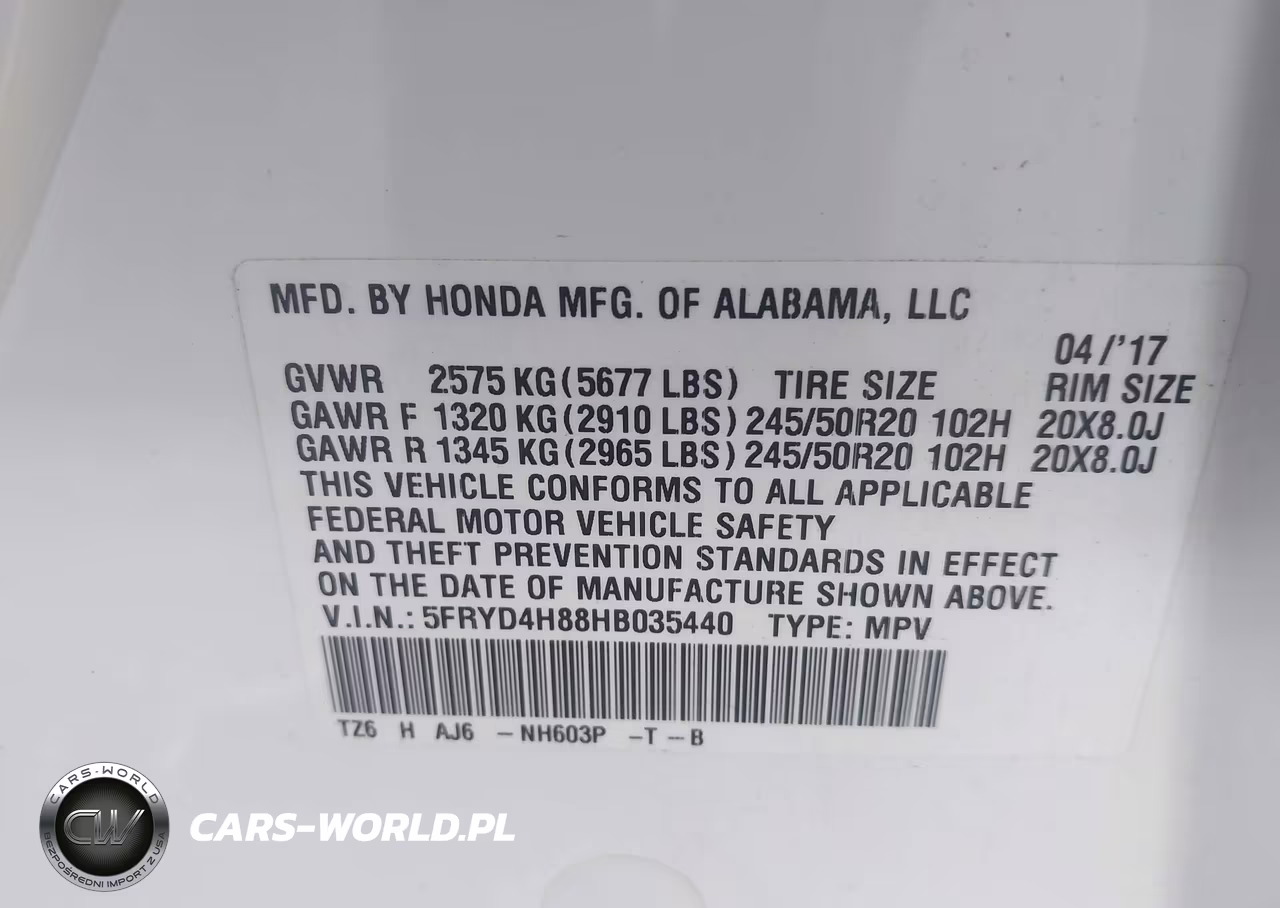 2017 Acura Mdx Advance Package VIN:5FRYD4H88HB035440 - 9