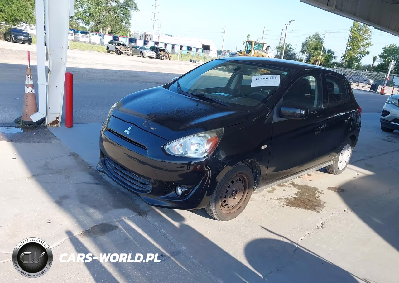 2015 Mitsubishi Mirage De-Rf VIN:ML32A3HJ2FH008859 - 2