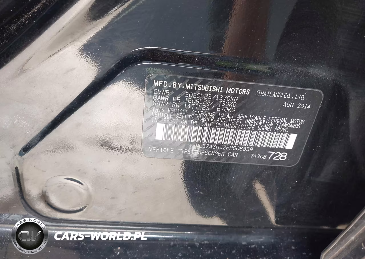 2015 Mitsubishi Mirage De-Rf VIN:ML32A3HJ2FH008859 - 9