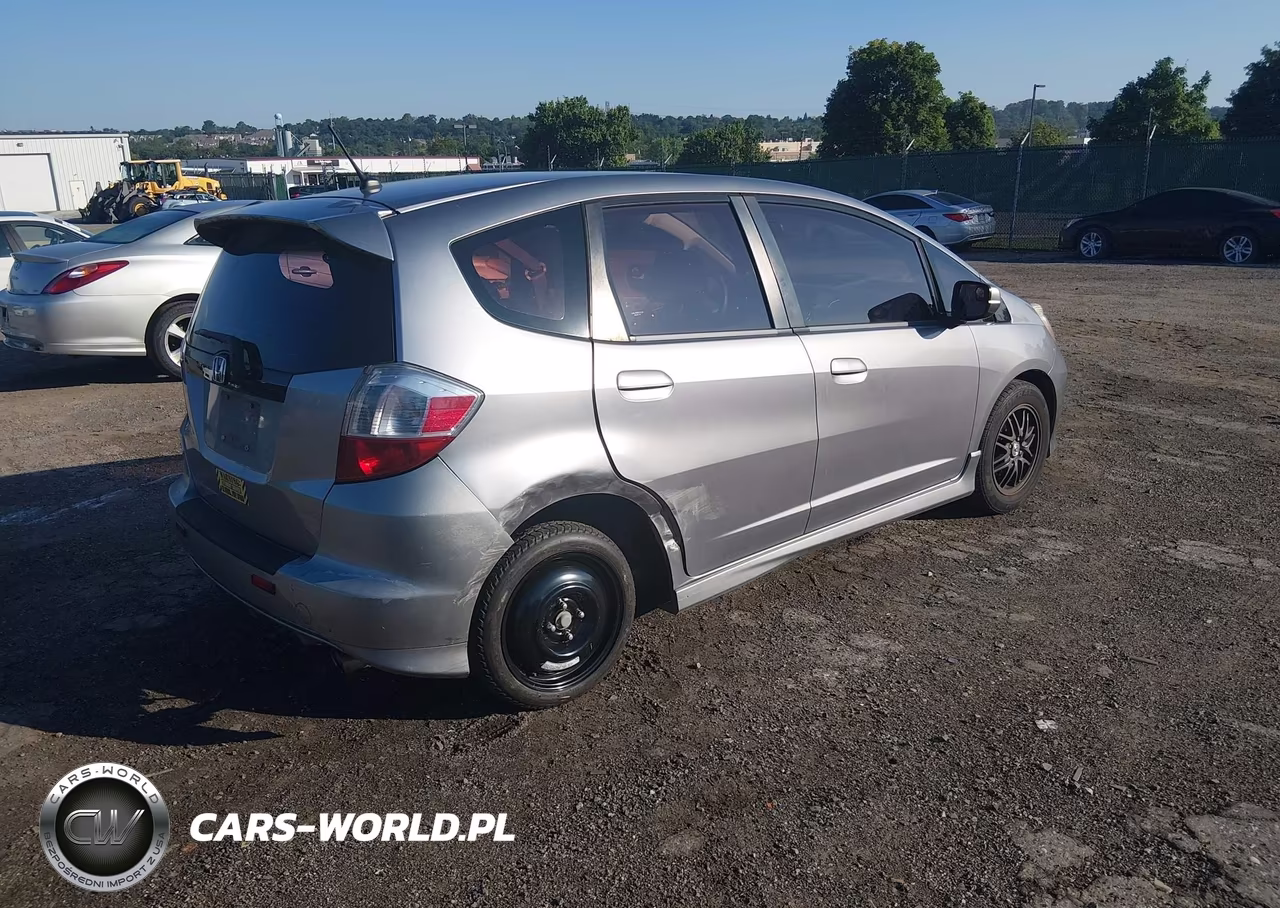 2010 Honda Fit Sport VIN:JHMGE8H43AC007304 - 4