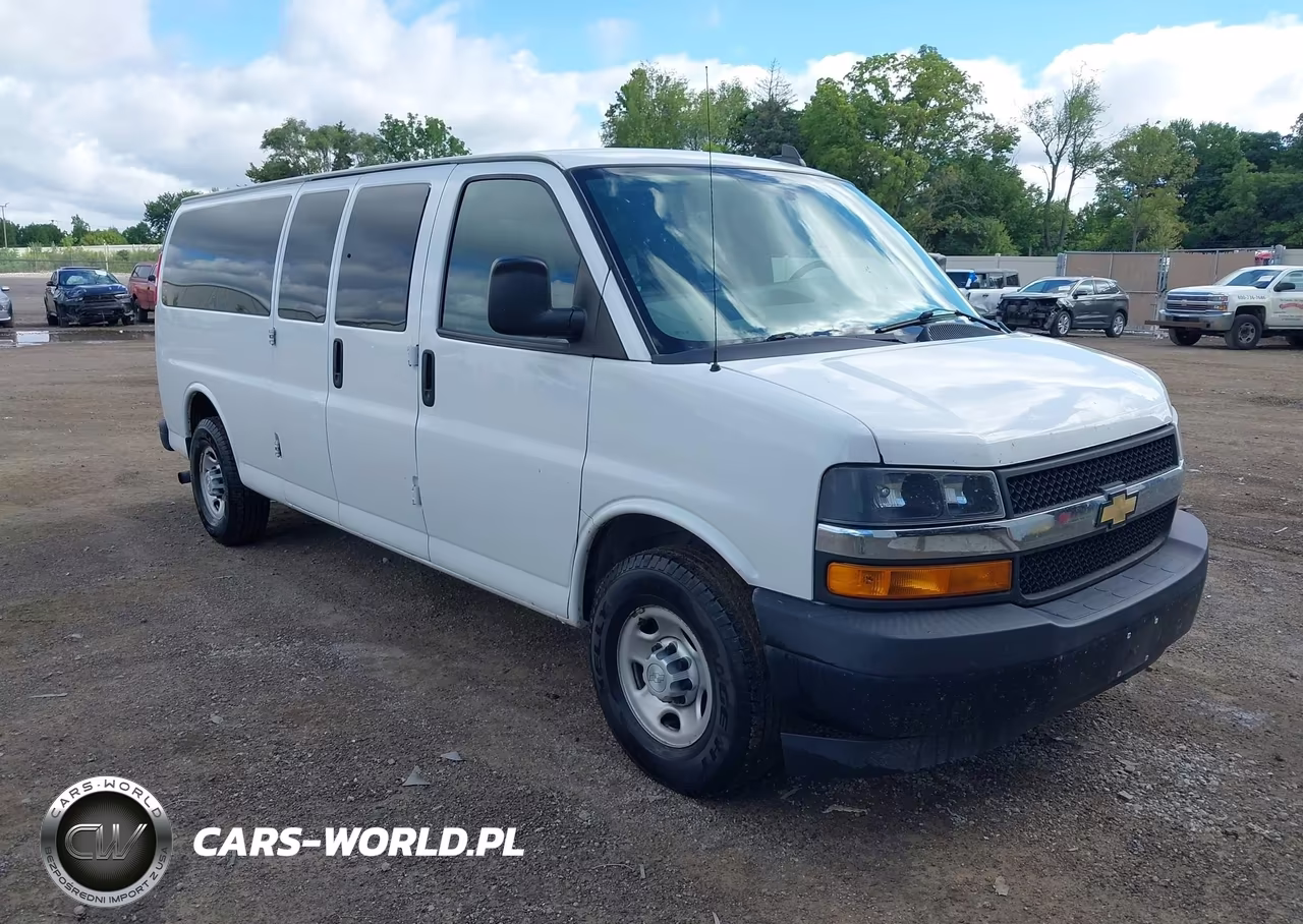 2019 Chevrolet Express 3500 Ls VIN:1GAZGNFG7K1355676 - 1