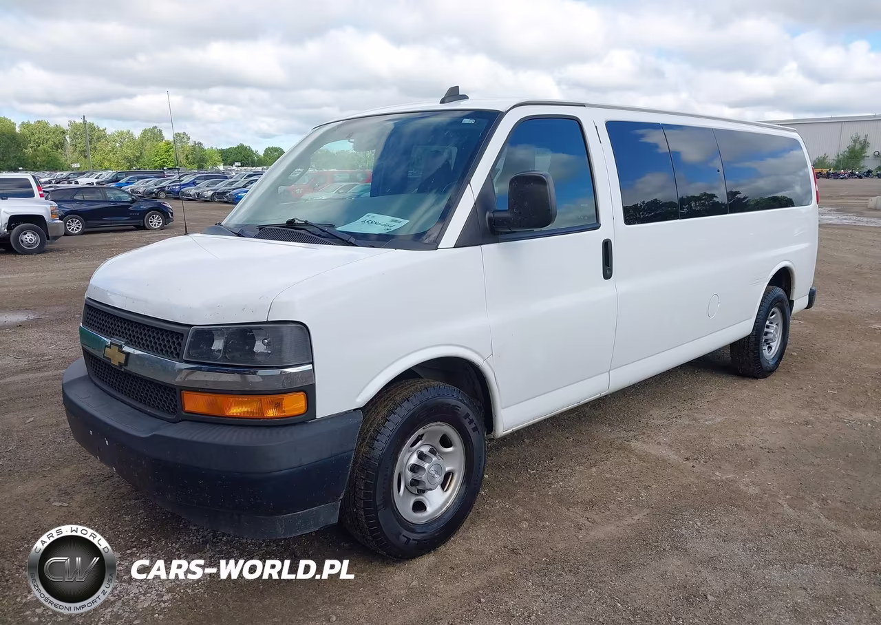 2019 Chevrolet Express 3500 Ls VIN:1GAZGNFG7K1355676 - 2