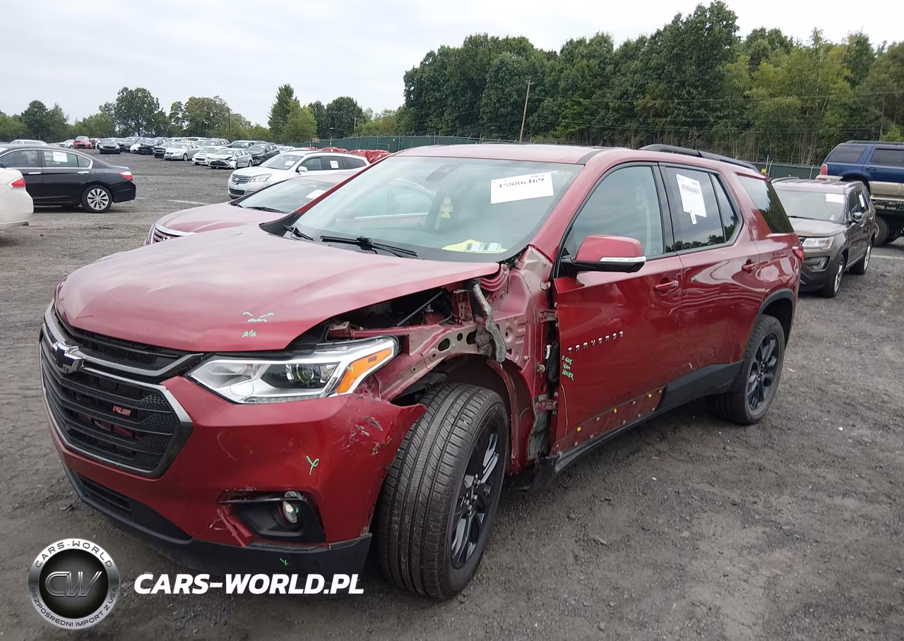 2020 Chevrolet Traverse Awd Rs VIN:1GNEVJKW7LJ202399 - 2