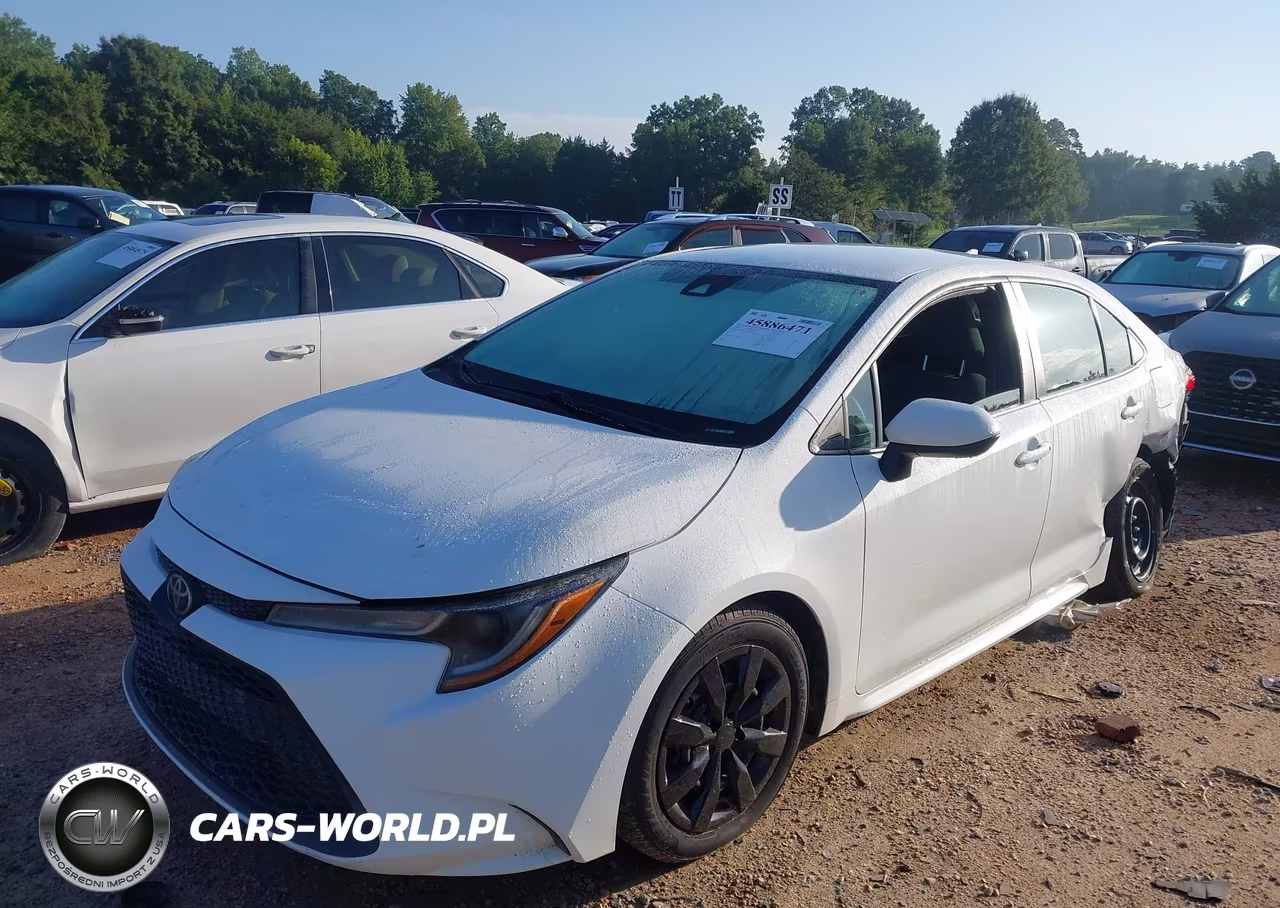 2020 Toyota Corolla Le VIN:5YFEPRAE3LP141106 - 2
