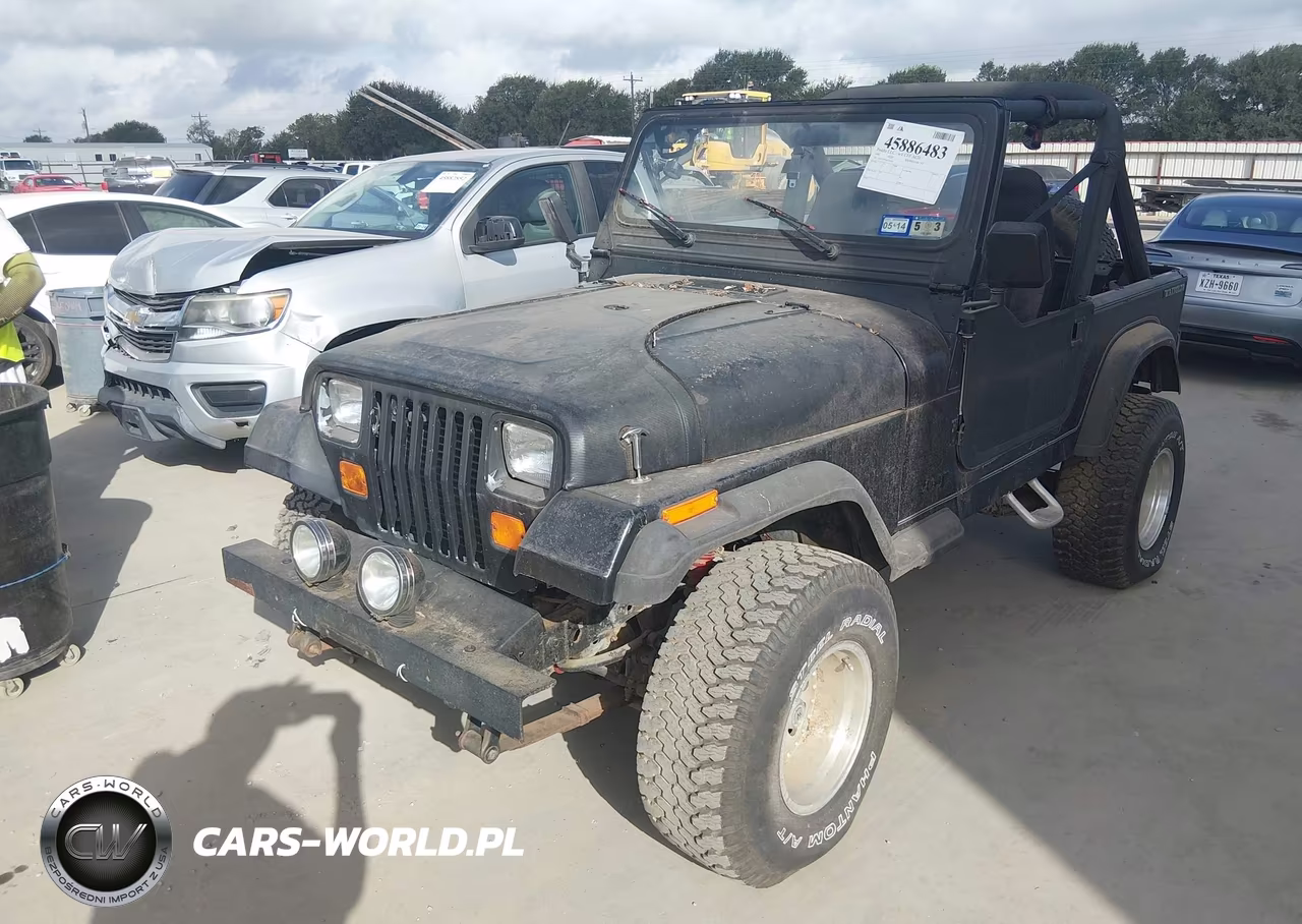 1991 Jeep Wrangler - Yj VIN:2J4FY29S5MJ109450 - 2