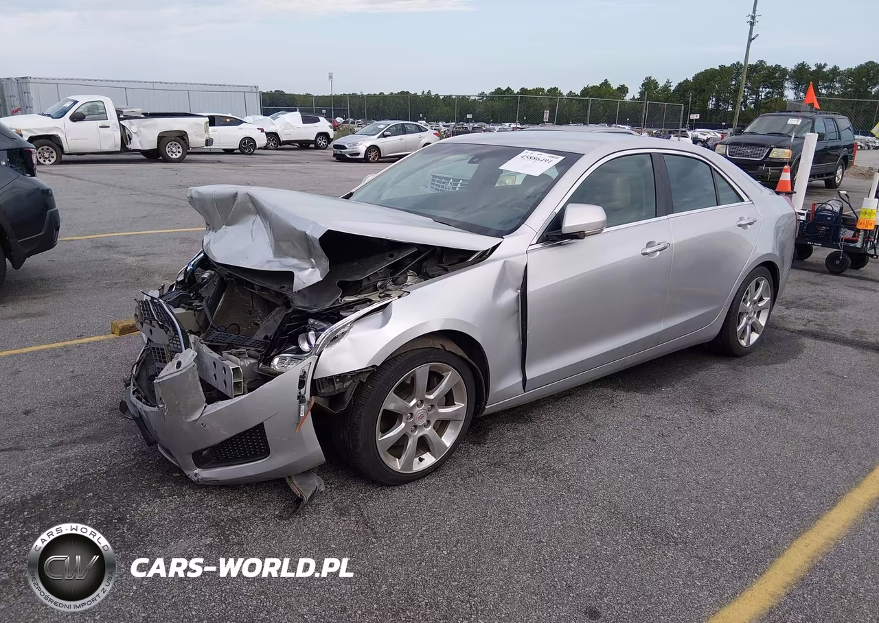 2013 Cadillac Ats Luxury VIN:1G6AB5R37D0137664 - 2