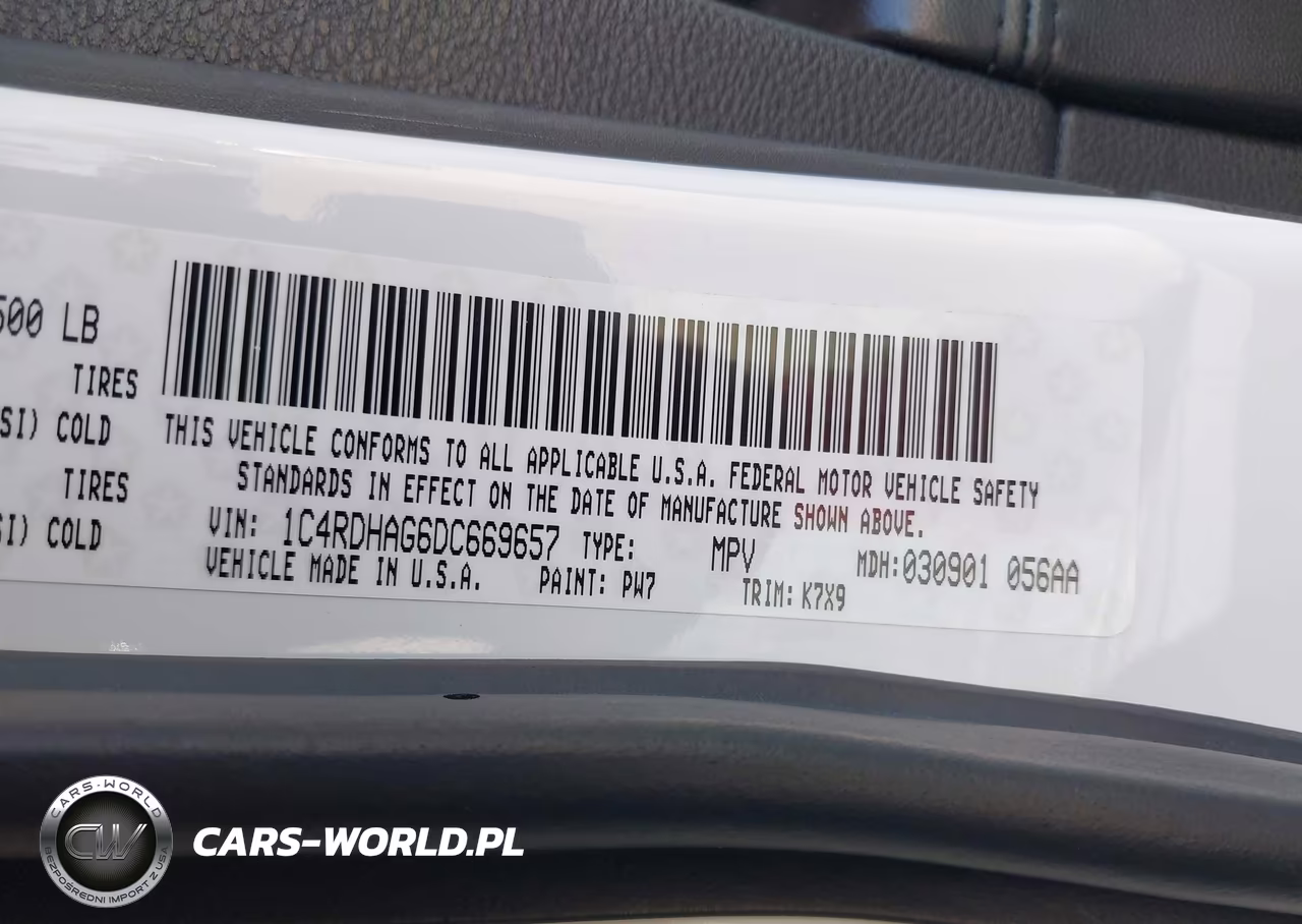 2013 Dodge Durango Sxt VIN:1C4RDHAG6DC669657 - 9
