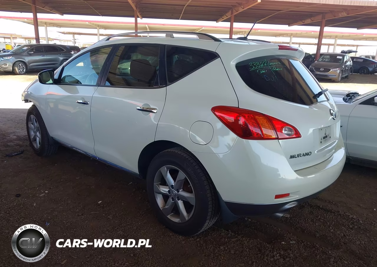 2009 Nissan Murano Sl VIN:JN8AZ18U69W104028 - 3