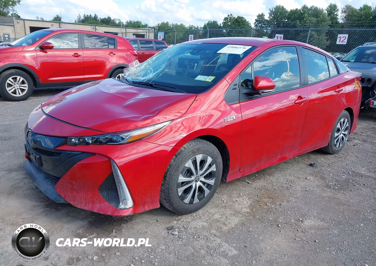 2021 Toyota Prius Prime Le VIN:JTDKAMFP7M3190515 - 2