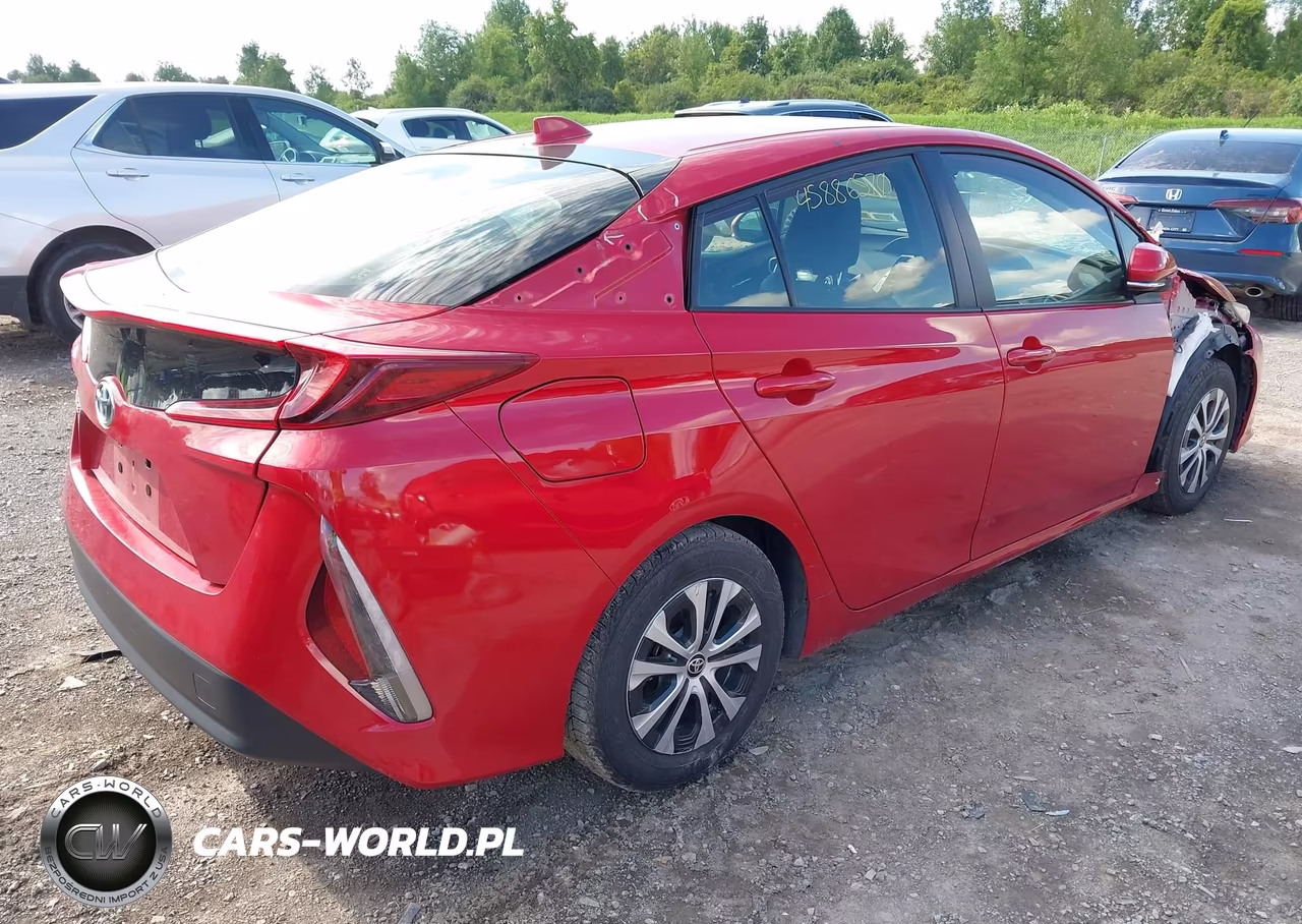 2021 Toyota Prius Prime Le VIN:JTDKAMFP7M3190515 - 4