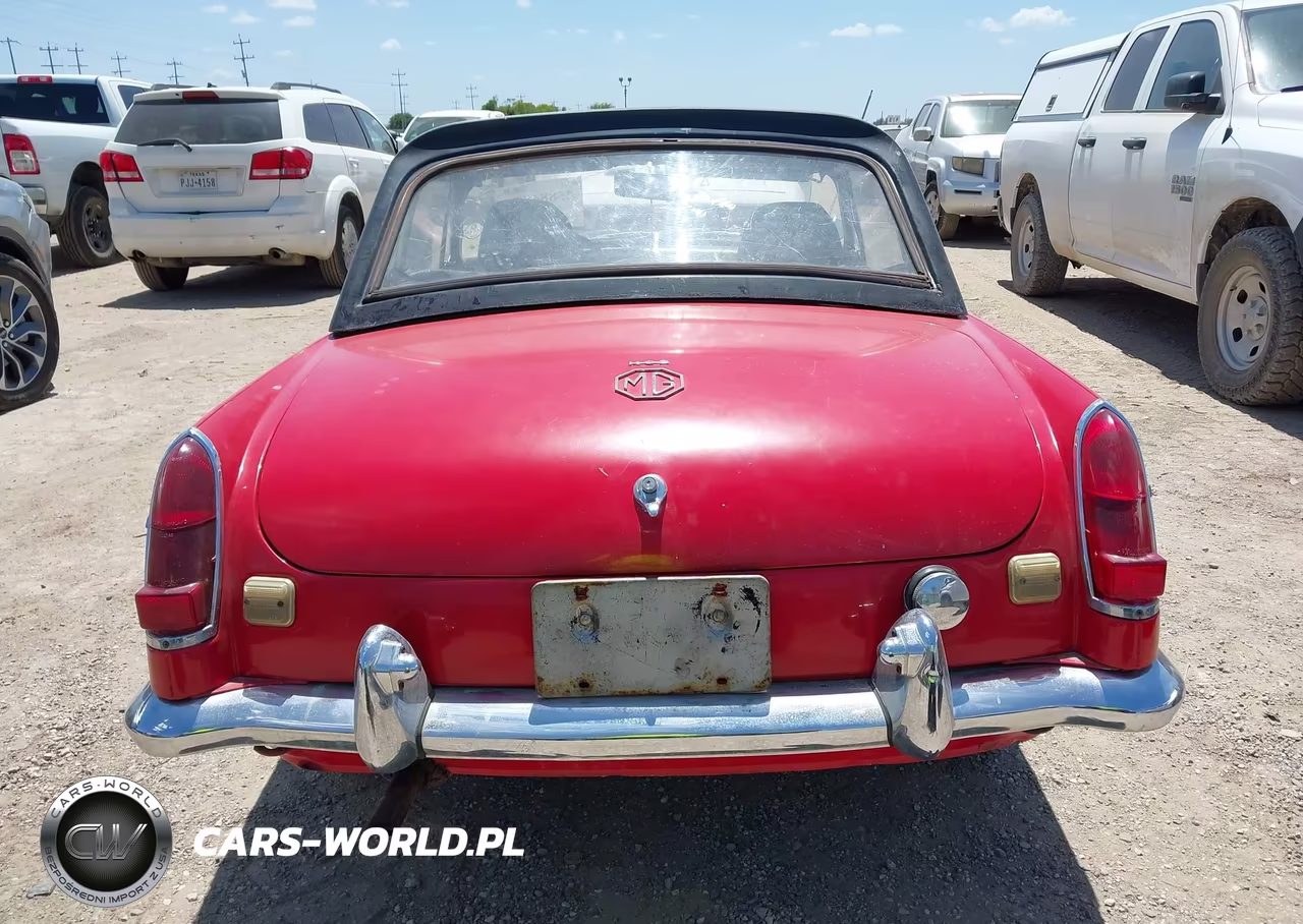 1964 Mg Mgb VIN:GHN4U182468G - 16