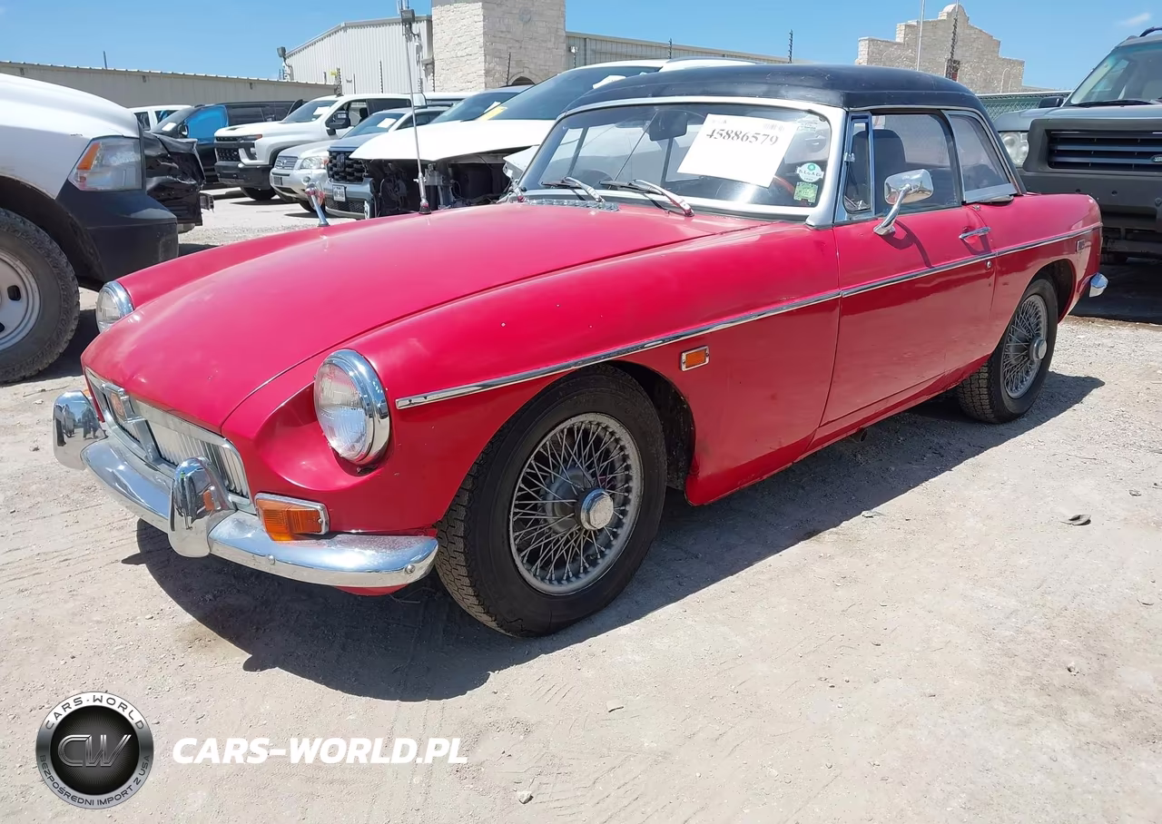 1964 Mg Mgb VIN:GHN4U182468G - 2