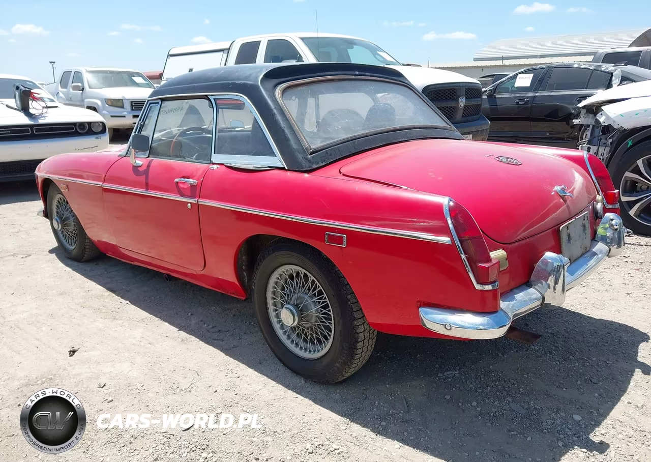 1964 Mg Mgb VIN:GHN4U182468G - 3