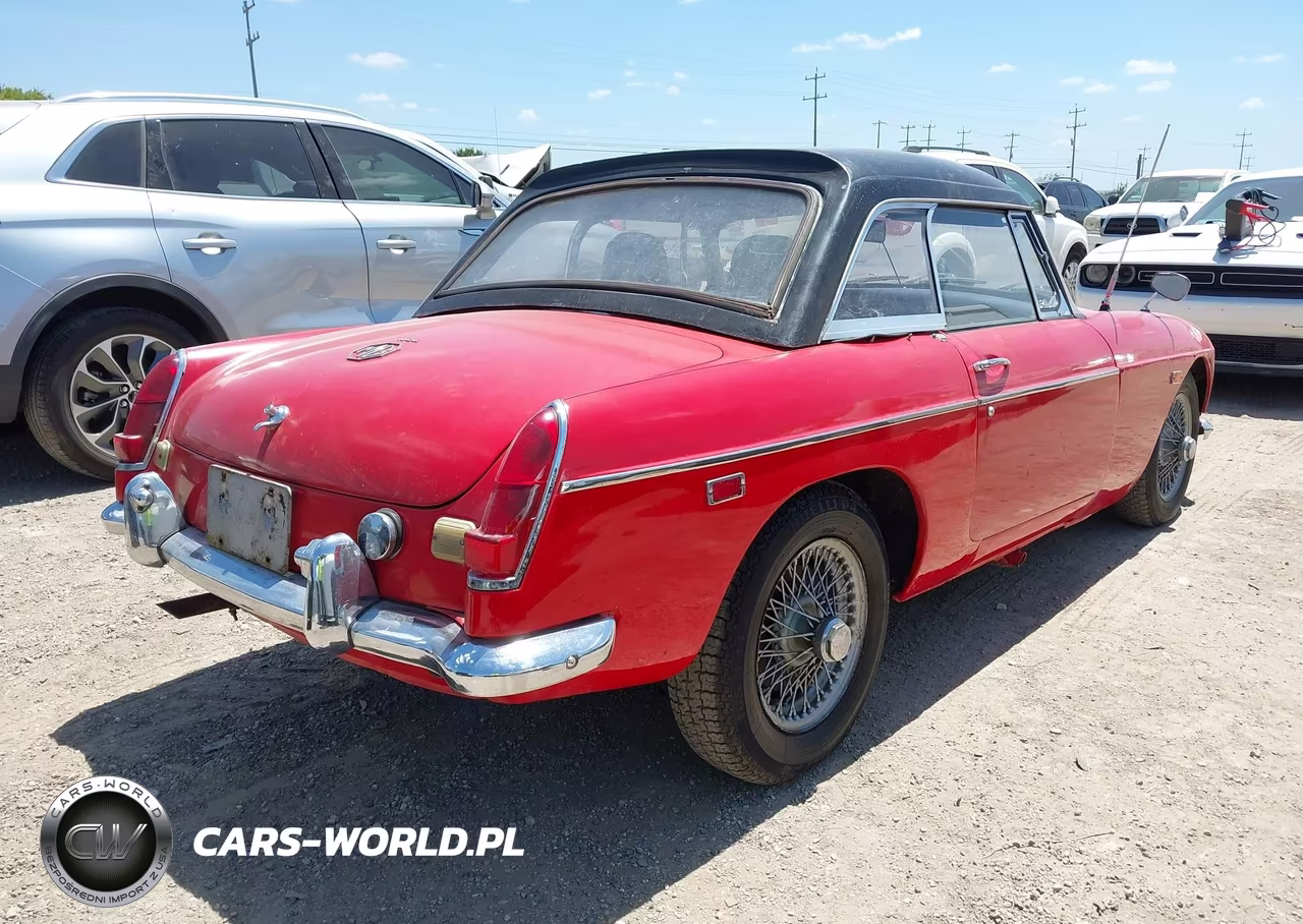1964 Mg Mgb VIN:GHN4U182468G - 4