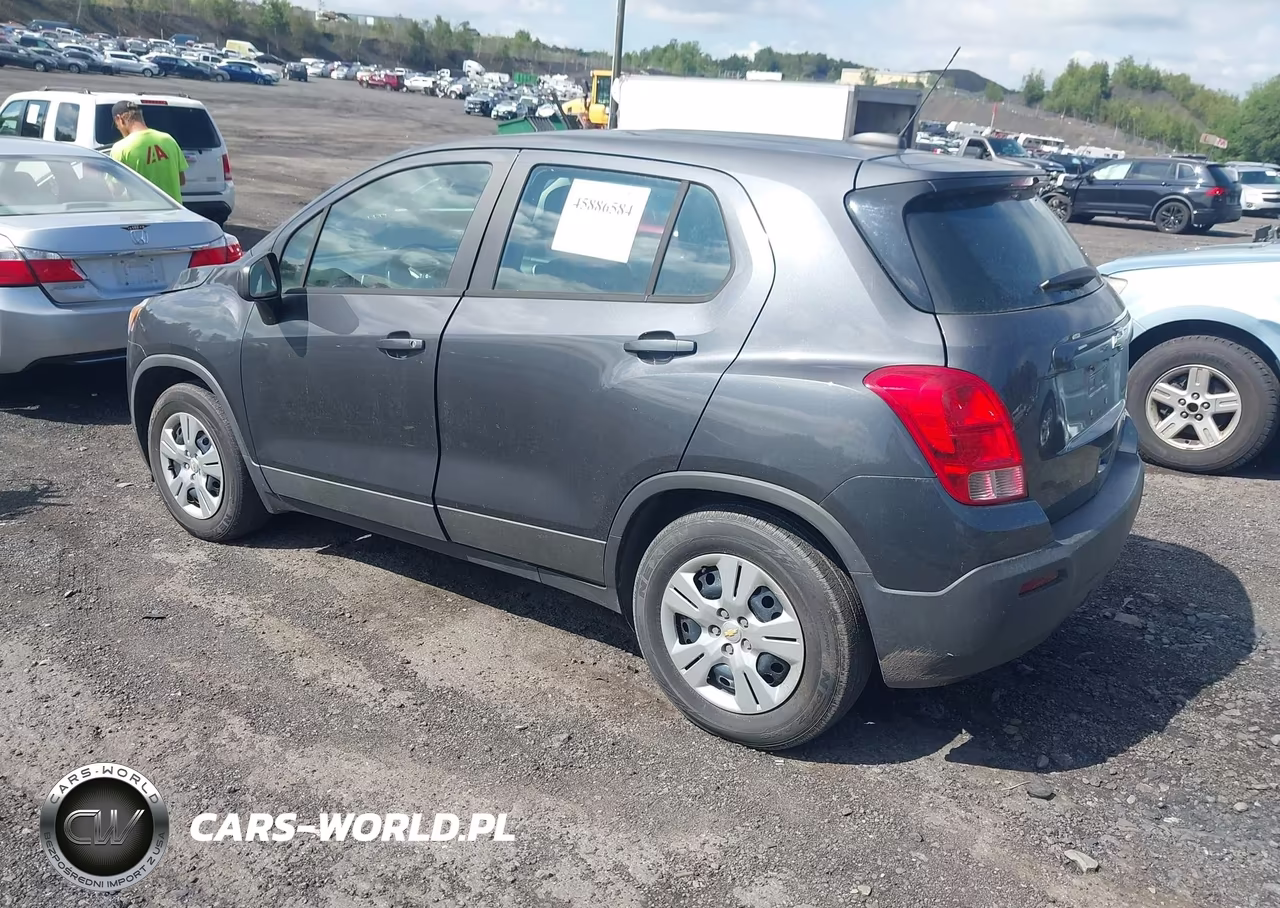 2016 Chevrolet Trax Ls VIN:3GNCJKSB3GL253502 - 3