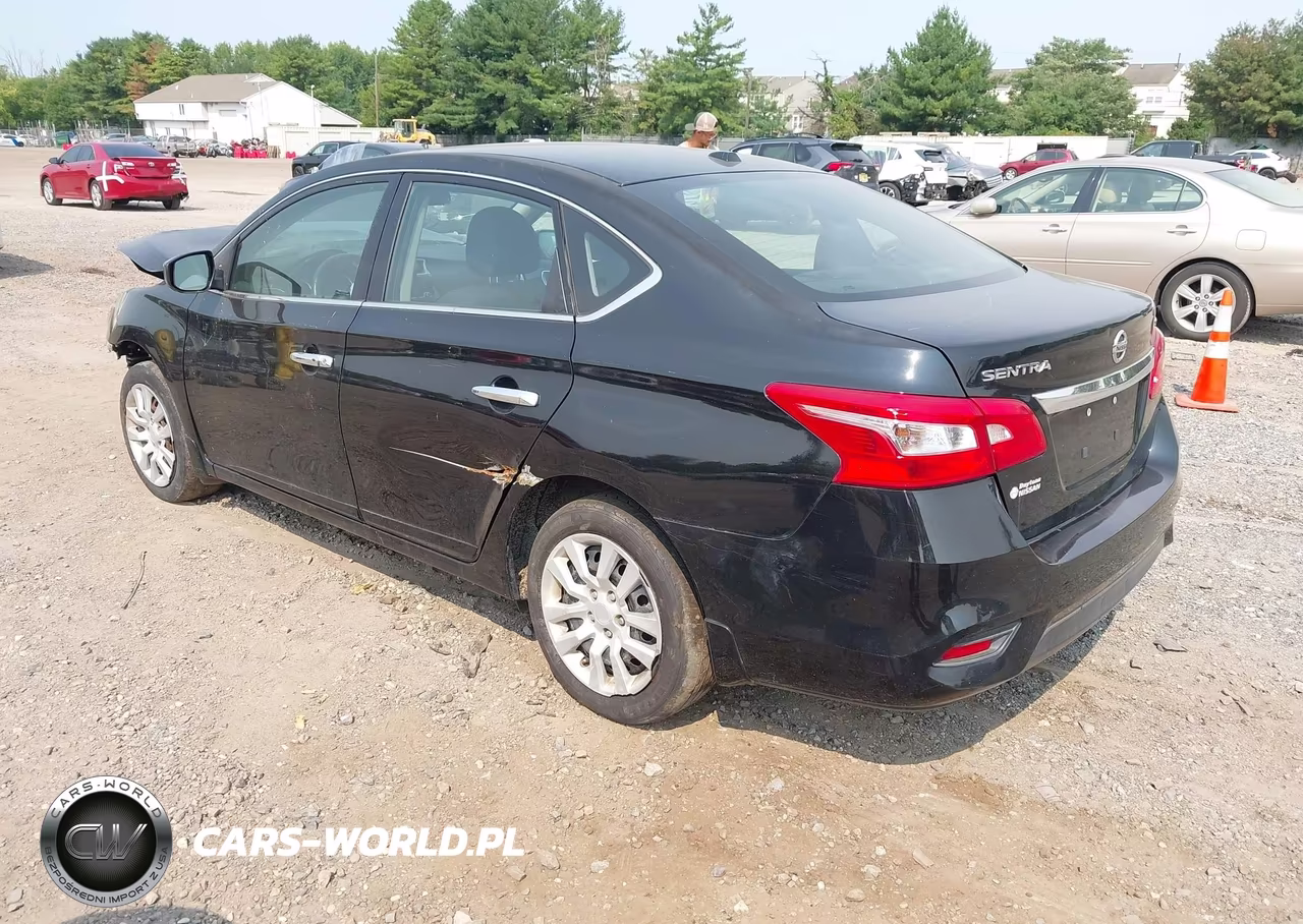 2016 Nissan Sentra Sv VIN:3N1AB7AP6GY264197 - 3
