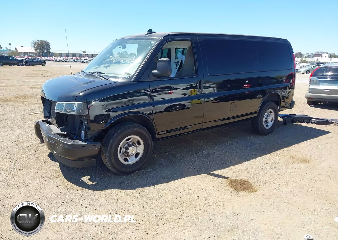 2023 Chevrolet Express Cargo Rwd 2500 Regular Wheelbase Wt VIN:1GCWGAFP2P1221748 - 2