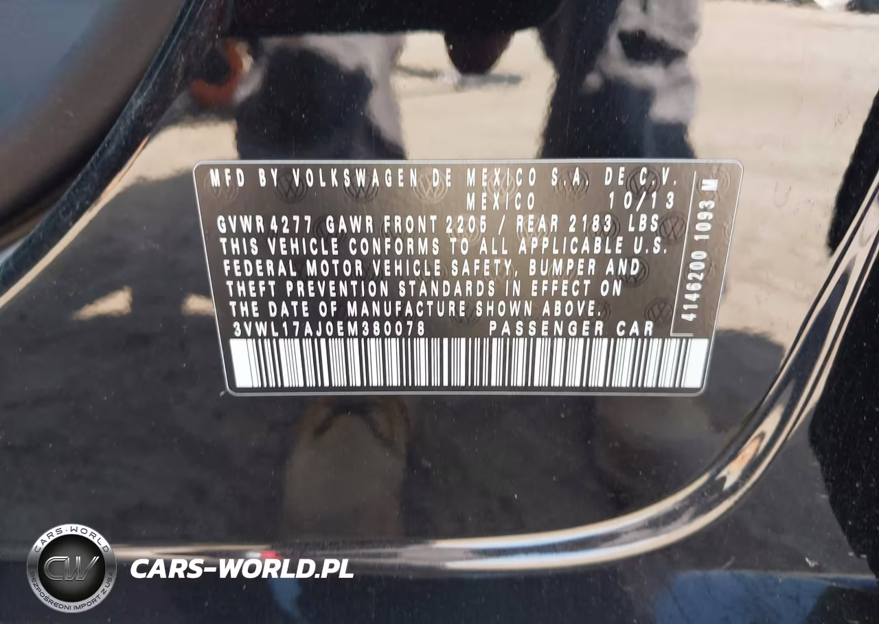 2014 Volkswagen Jetta 1.8T Sel VIN:3VWL17AJ0EM380078 - 9
