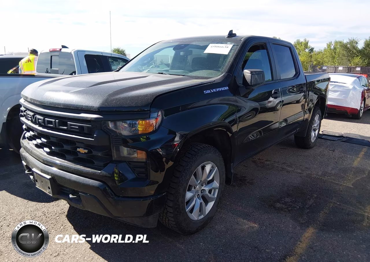 2022 Chevrolet Silverado 1500 4Wd Short Bed Custom VIN:1GCPDBEK5NZ593057 - 2